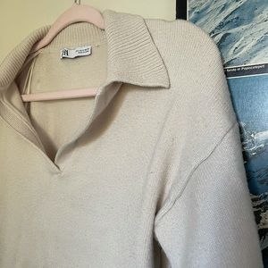 Zara beige sweater